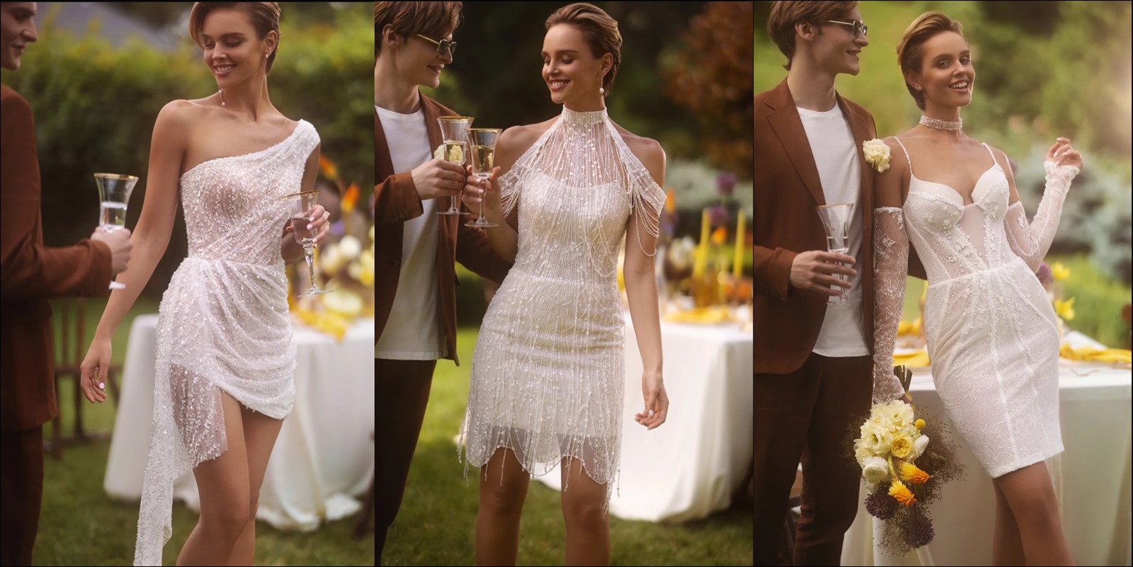 Cum alegi rochia de mireasă pentru o nuntă în aer liber?