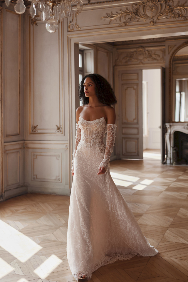 Rochie de mireasa sirena Odelia 2in1