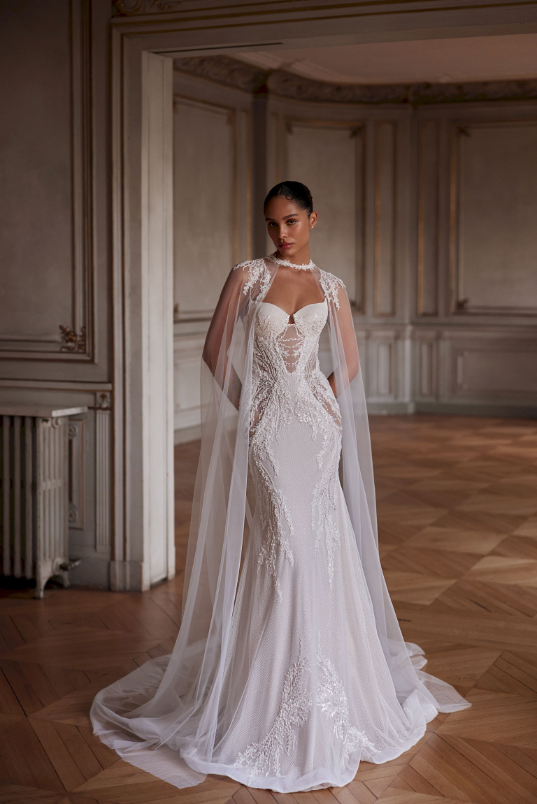 Rochie de mireasa sirena Oriana 2in1