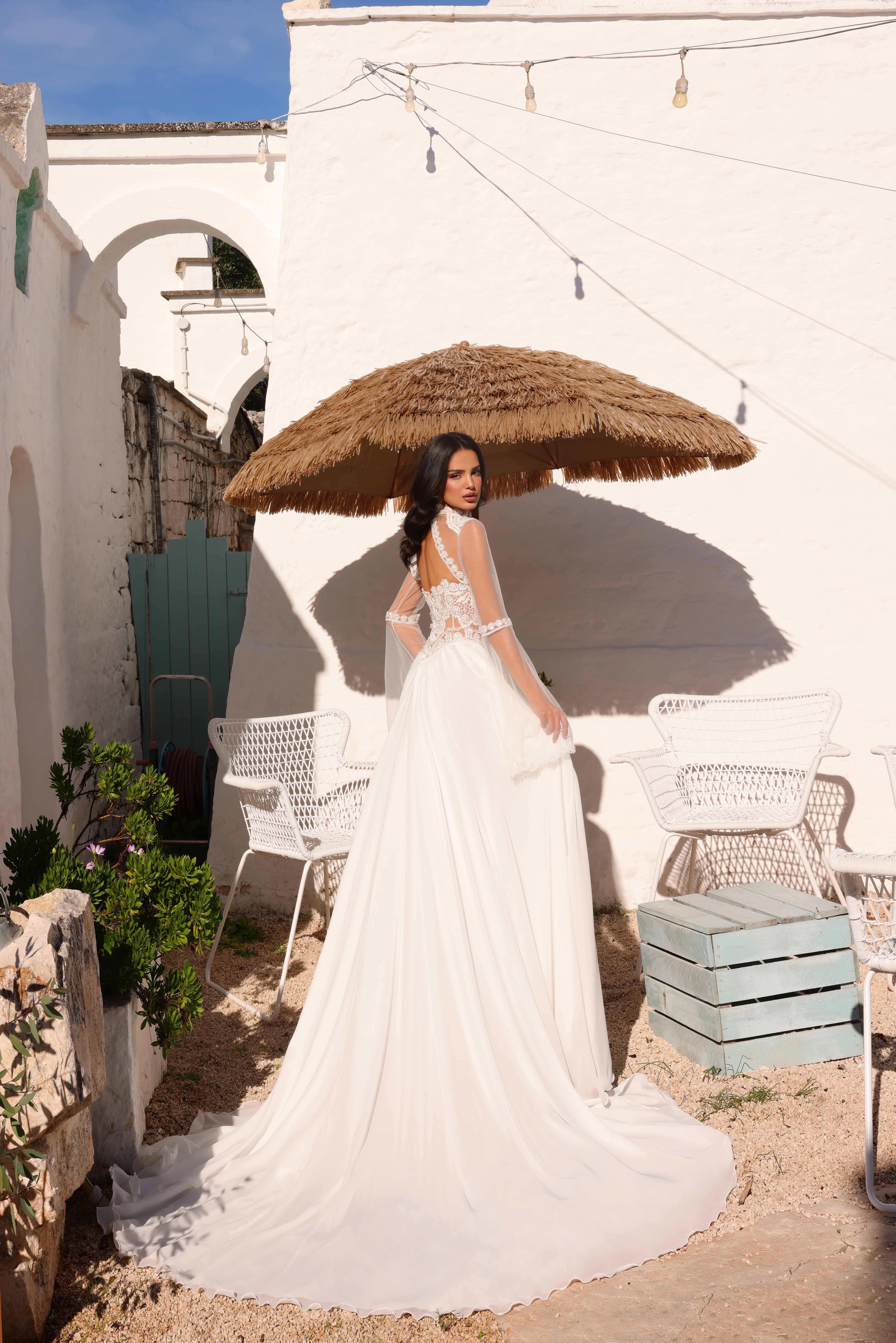 Rochie de mireasă a-line Cleo 2in 1