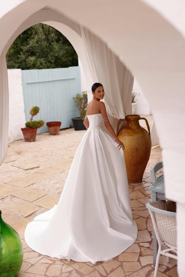 Rochie de mireasă a-line Clover 2in 1