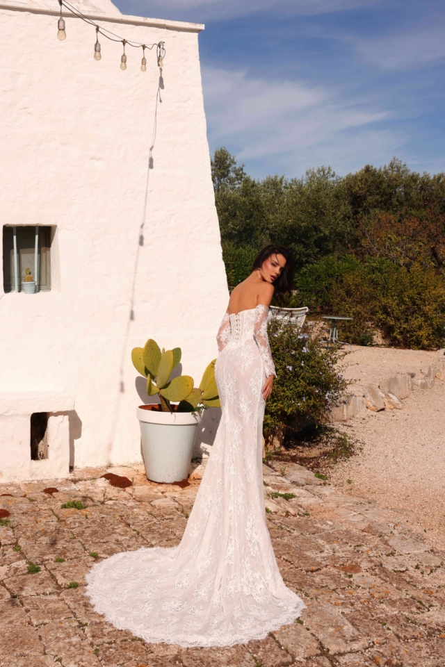 Rochie de mireasă sirenă Fresia 2 in 1