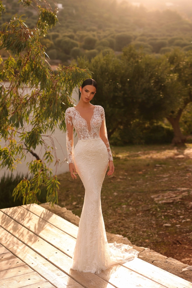 Rochie de mireasă sirenă Melby 2 in 1