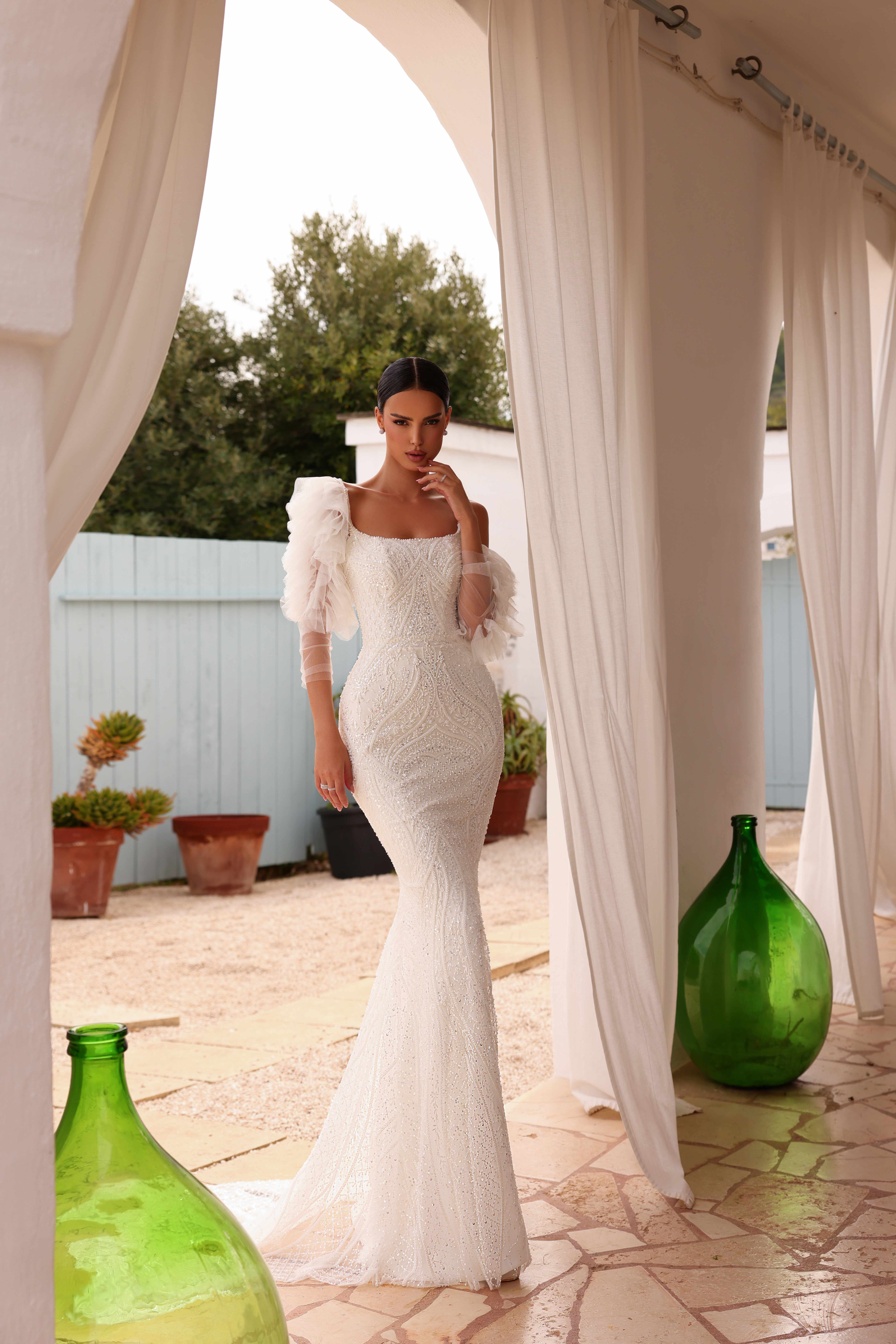 Rochie de mireasă sirenă Rachel 2 in 1