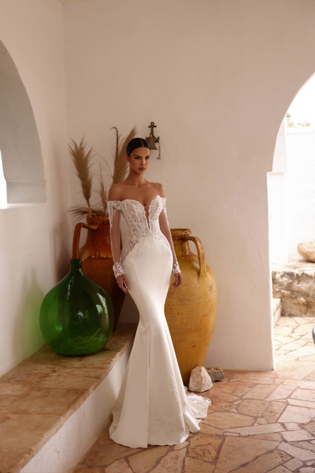 Rochie de mireasă sirenă Rossy 2in1