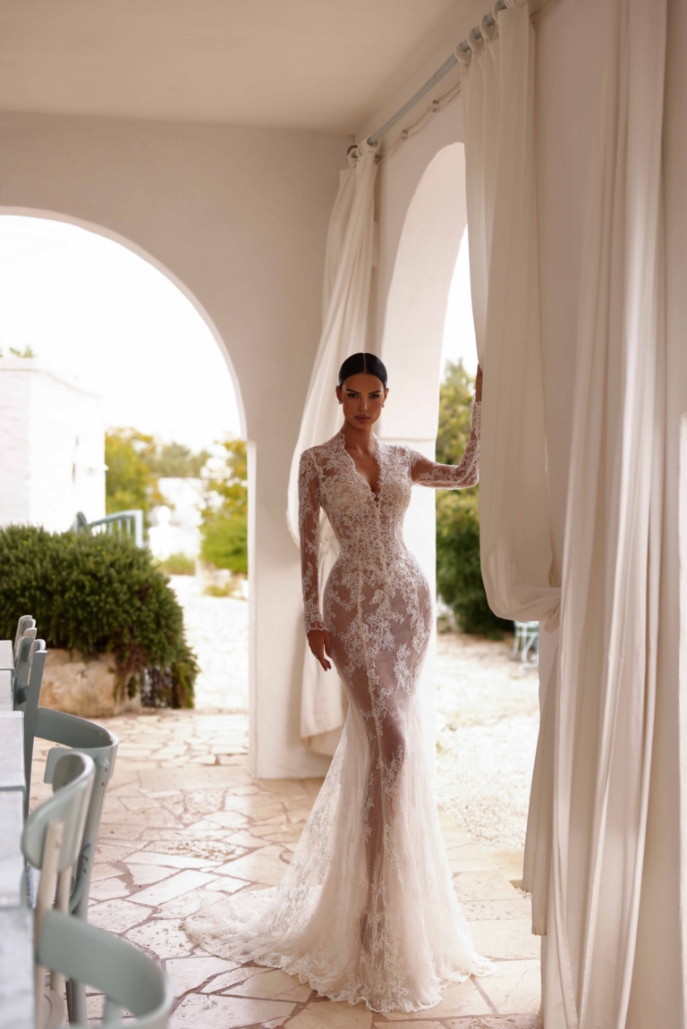 Rochie de mireasă sirenă Zava 2 in 1