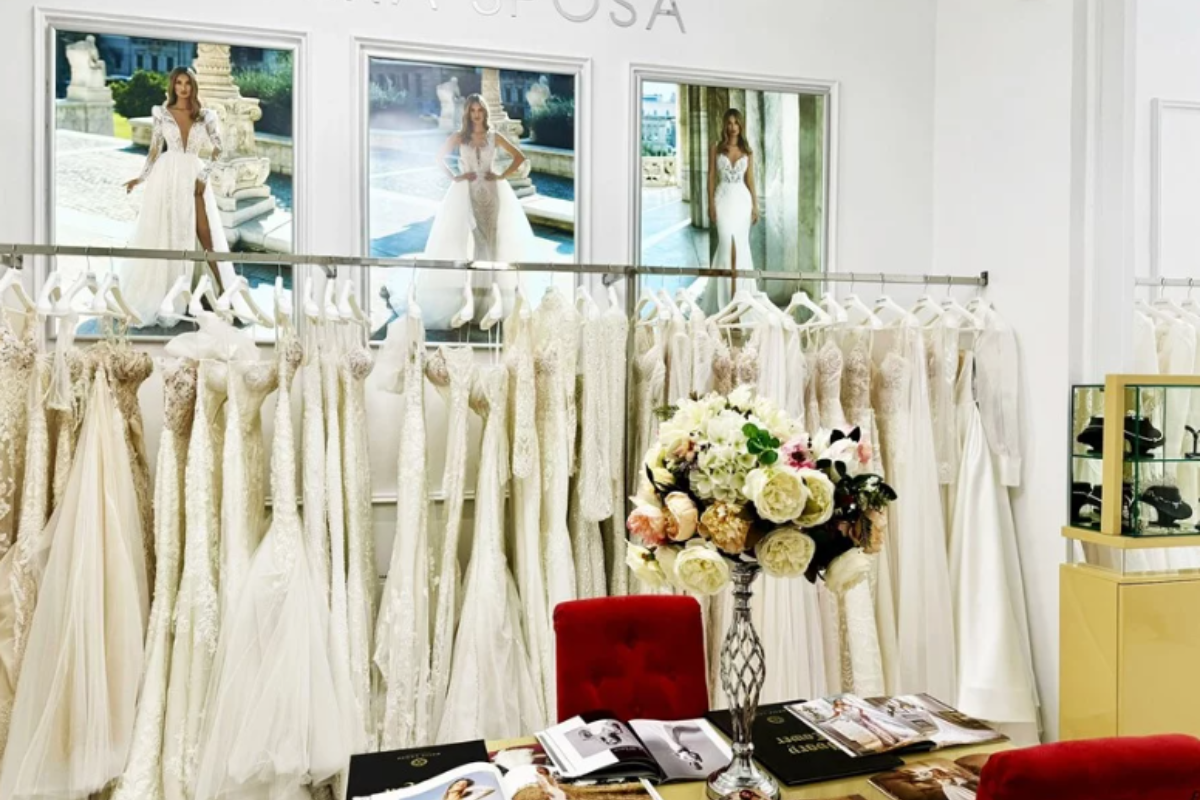 showroom cu rochii de mireasa Vera Sposa