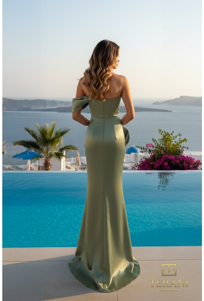 Rochie eveniment model e5162 olive