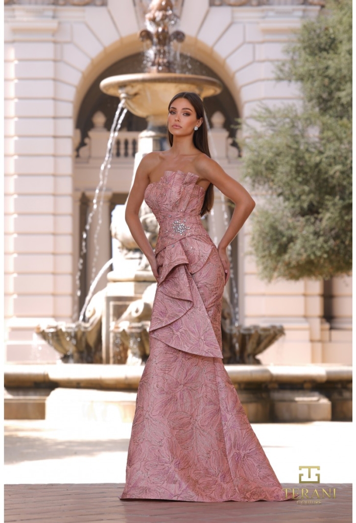 Rochie eveniment model e6269 blush-rose
