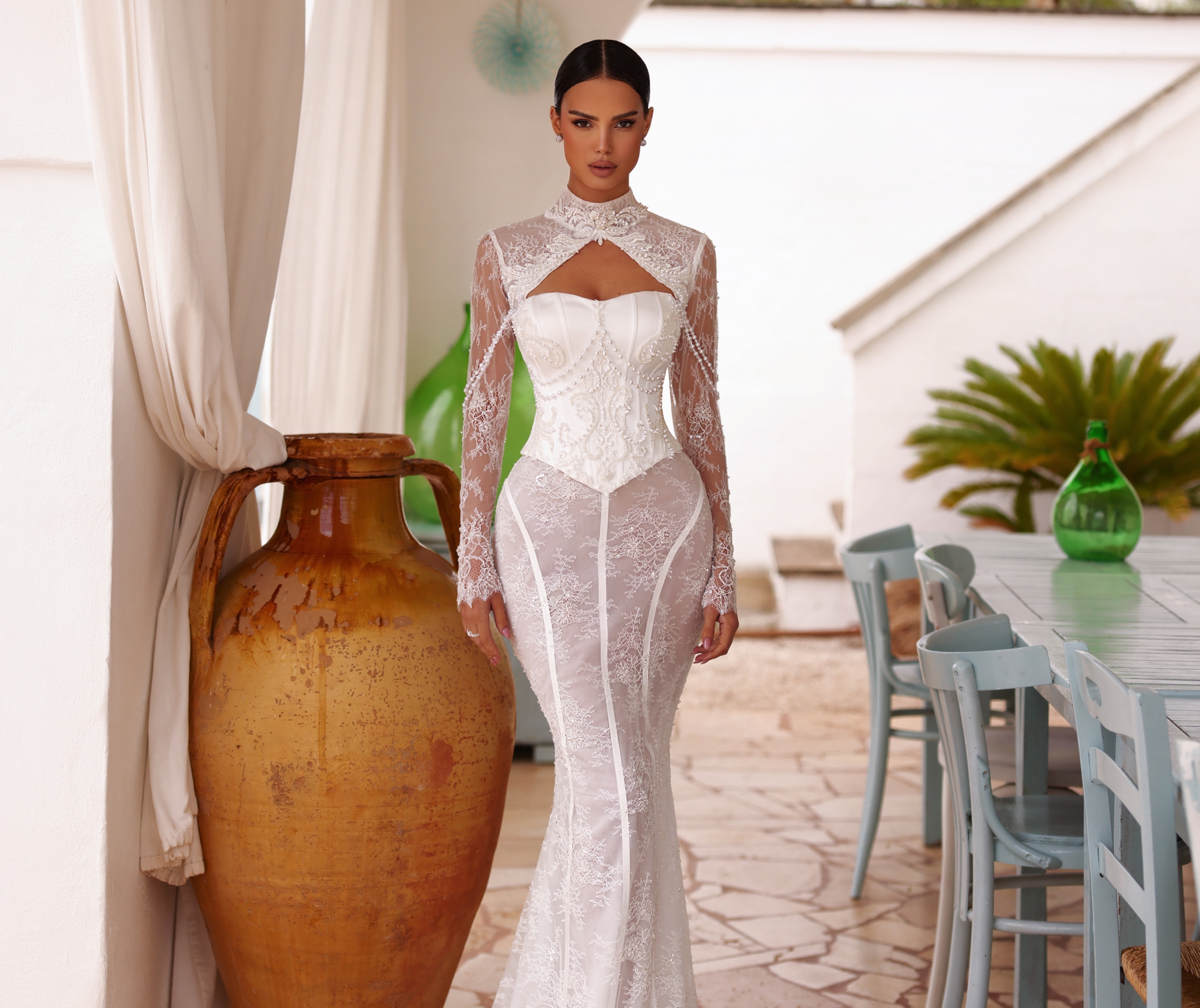 Rochie de mireasă stil boho cu dantelă: ce tip de dantelă să alegi pentru un efect wow?