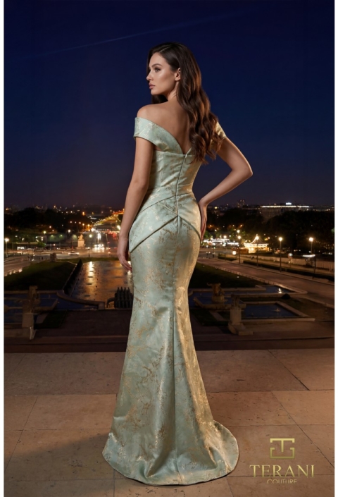 Rochie eveniment model E6252 Sage