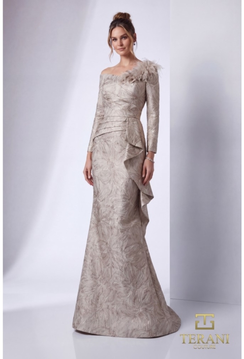 Rochie eveniment model M6448 Champagne